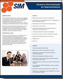 SIM - Sistema Informatizado de Mantenimiento